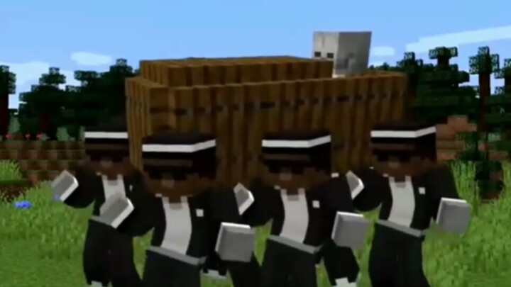【Music】What happens when you play Coffin Dance on Minecraft