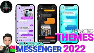 FACEBOOK MESSENGER  UPDATED THEMES 2022