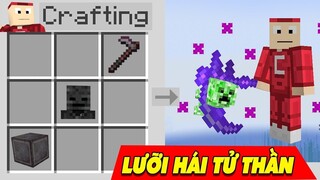 Minecraft Nhưng Đố Ai Có Lưỡi Hái Tử Thần Siêu Mạnh