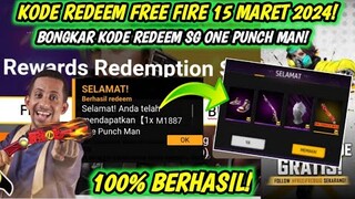 KODE REDEEM FREE FIRE TERBARU 15 MARET 2024 HARI INI - KODE REDEEM FF TERBARU 15 MARET 2024