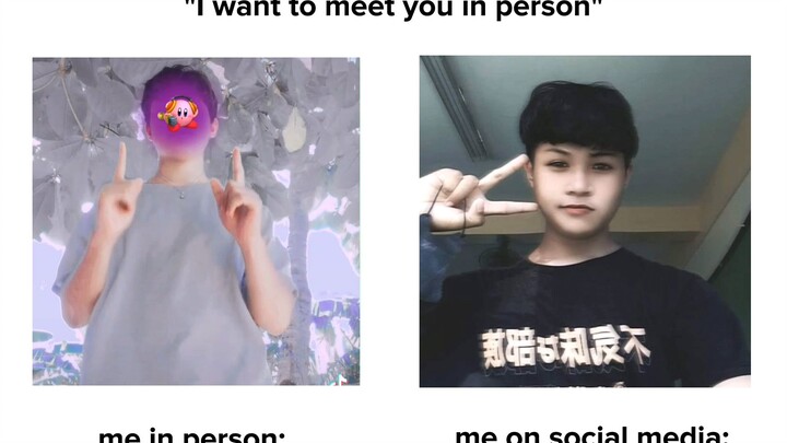 "I want to meet you in person"