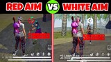 Red Aim vs White Aim (What Aim is Best For Headshots) Headshot Trick Free Fire