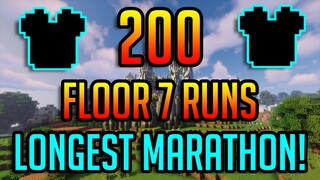 INSANE LUCK FROM 200 FLOOR 7s?! | Hypixel Skyblock Dungeon