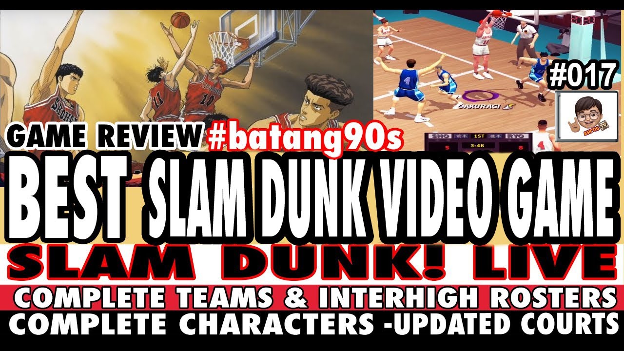 Best Slam Dunk Anime Video Game Slam Dunk Live Complete Characters Rosters From Manga Interhigh Bilibili