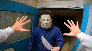 MICHAEL MYERS VS PARKOUR POV ESCAPE (HALLOWEEN ENDS)