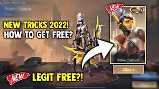 HOW TO GET COLLECTOR DOOM CATALYST SKIN?! FREE! LEGIT 100% NEW EVENT 2022 | MOBILE LEGENDS