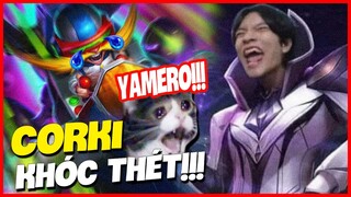 (LMHT) CORKI TEAM BẠN ĐẪM NƯỚC MẮT, "tRầM KẻM" SAU KHI CHẠM TRÁN PHẢI EM HIẾU !!!