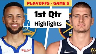 Golden State Warriors vs. Denver Nuggets Full Highlights 1st QTR | April 27 | 2022 NBA Season