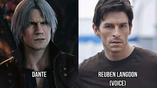 Characters and Voice Actors - Devil May Cry 5 (English and Japanese)