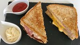 Ham cheese Sandwich | แซนวิชแฮมชีส ชีสเยิ้มๆ | sandwich อาหารเช้าแบบง่ายๆ
