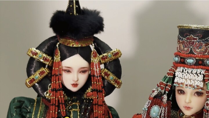 Mongolian princess married, Mongolian doll