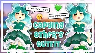 👗🥰 COPYING PEOPLE'S OUTFIT UNTIL THEY REALIZE! *WHOLESOME* // Roblox Royale High