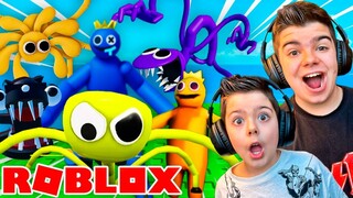 LOS JUEGOS MÁS RAROS DE RAINBOW FRIENDS EN ROBLOX!!!