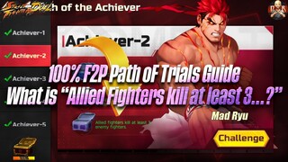 [SF: Duel] - F2P 100% Path of Trials & going over ALL Path of Achiever!