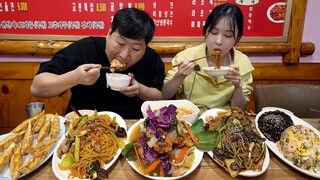 추억의 맛집 노량진 중식당 '교뽕'에 여자친구와 함께 다녀왔습니다! (Jajangmyeon & Jjamppong) 먹방!! - Mukbang eating show