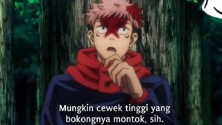 KELUCUAN  JUJUTSU KAISEN TIPE CEWEK ITADORI YUJI👍🤣