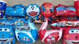 Balon Angsa, Pesawat Boboiboy, Pesawat Tayo, Spiderman, Doraemon, Boba, Jet Warna Merah Vs Biru