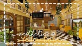 ✨ Aesthetic Yellow Cafe 💛☕ //Minecraft Chill Speed Build🦋// The Girl Miner ⛏️