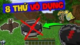 8 Thứ VÔ DỤNG Này Chỉ Để Nên TRƯNG Chứ KHÔNG Nên Đem Xài Trong Minecraft