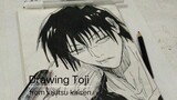 OM Toji fushiguro||Drawing||Manga jujutsu kaisen