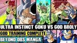 Beyond Dragon Ball Super: Mastered Ultra Instinct Goku Vs Kaioken God Broly! God Training Complete