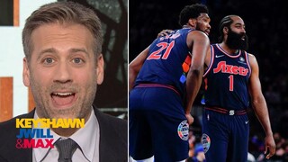 Max Kellerman shocked James Harden, Joel Embiid combine for 53 Pts as Sixers past Knicks 123-108