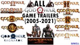 All God of War Game Trailers (2005-2021)