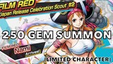 250💎 Film Red Nami Summon(Shaft GOD Continues😭) | One Piece Bounty Rush