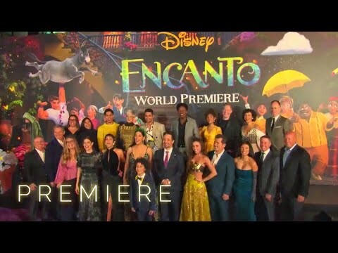 Encanto (2021) World Premiere & Cast Interview (Los Angeles)