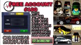 FREE ACCOUNT #100 | CAR PARKING MULTIPLAYER | YOUR TV GIVEAWAY