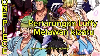 One Piece pertarungan antara luffy melawan kizaru,,animasi seru dan menarik sepanjang masa