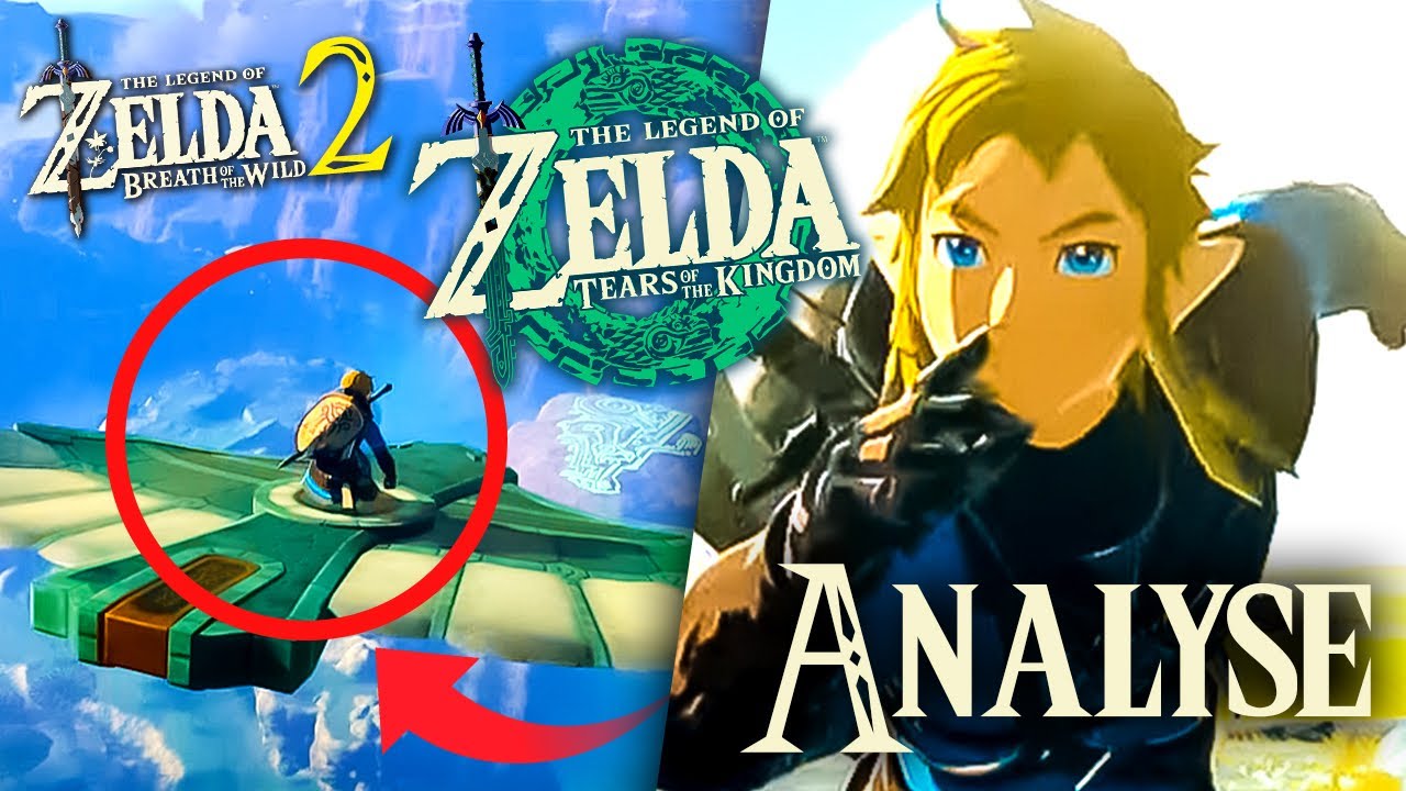 Analyse Trailer 4 Zelda Tears Of The Kingdom Botw 2 Bilibili