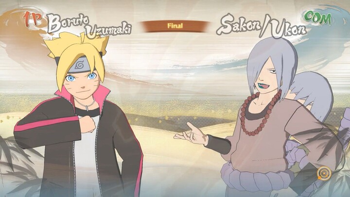 Boruto Uzumaki vs Sakon Ukon Final Ninja Tournament