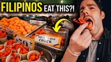 SHOCKED! Trying EXTREME FILIPINO STREETFOOD for the FIRST TIME!
