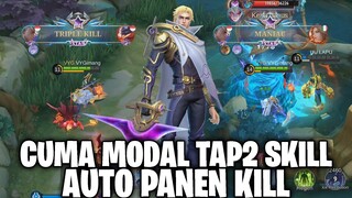 HERO BARU INI TERLALU GAMPANG DI MAININ - CUMA MODAL TAP2 SKILL AUTO MANIAC! GAMEPLAY NOLAN MLBB