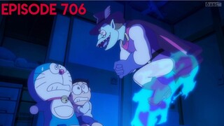 Doraemon episode 706 Subtitle Indonesia | Kartu setan & saya adalah pelukis jenius yang menggunakan