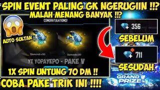 CARA HOKI SPIN DAPAT 100 DIAMOND BERTURUT - TURUT ? DI EVENT DIAMOND DOOR !! - GARENA FREE FIRE