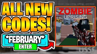 ROBLOX "🔥ZOMBIE UPRISING🔥" ALL *WORKING* CODES (FEBRUARY 2022) | Zombies Uprising Roblox Codes 2022