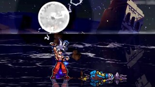 【MUGEN】Latest "Skill Optimization Version" "Beerus" Skill Animation (with Character Download)