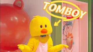 【路人视角】一只鸭子的TOMBOY全曲舞蹈直拍~