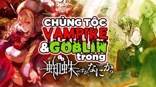 Giải Mã Bí Ẩn 4 Chủng Tộc Đặc Biệt Chuyển Sinh Thành Nhện P.1: Vampire, Goblin | Tóm Tăt Anime Hay