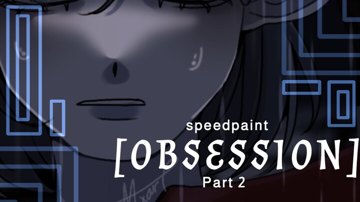 [TEROBSESSI]//[Speedpaint Oc]//[cerita di desk]//[part 2]// .🌃di bawah hujan kita bertemu🌧🌧