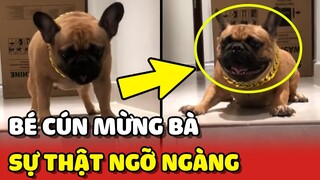 Bé cún MỪNG BÀ NỘI sau bao ngày xa cách nhưng SỰ THẬT khiến cả nhà ngỡ ngàng 😂 | Yêu Lu