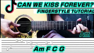 (Kina) Can we kiss forever? (Guitar Fingerstyle) Tabs + Chords