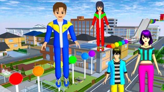 Yuta Mio Obby Parkour Permen Cupa Cup Hadiah 100 Juta 🍬🍭 Sakura School Simulator @Ebi Gamespot