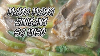 MAYA MAYA SINIGANG SA MISO . Ang lasa pag ganito pagkaluto.#cooking #recipes #pilipinofood #yummy