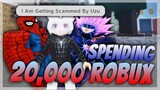 Spending 20,000 Robux Trying To Get The NEW Shiny Skins on YBA!
