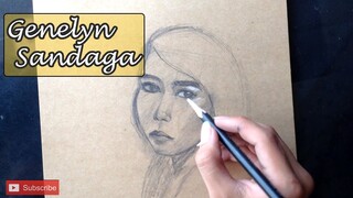 Genelyn Sandaga's portrait | Fan art by JK Art