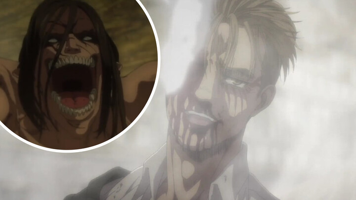 [Anime] Reiner Defeated by Eren [Attack on Titan]