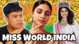 PINOY FAN REACTION | VLCC FEMINA MISS INDIA WORLD 2020 MANASA VARANASI